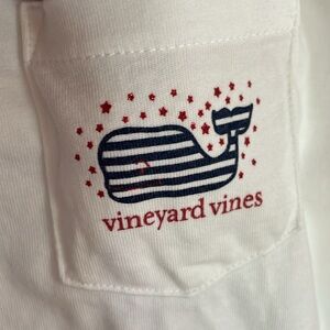 Girls Vineyard Vines Whale T Sz. M (10-12)